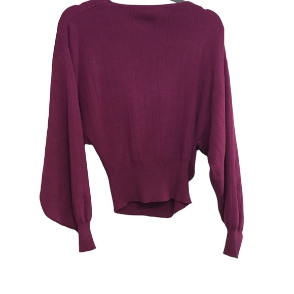 Fashion Nova Women’s Cute Feelings Cropped Sweater Size L NWT - Picture 2 of 5